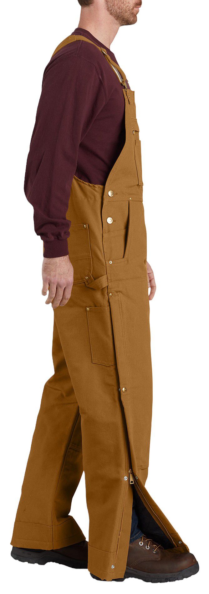 Carhartt Men's Duck Loose Fit Insulated Bib | Dick's Sporting Goods